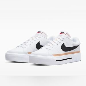 Nike COURT Legacy LIFT Woman Platform Sneakers NEW n BOX Size 6.5